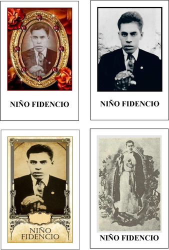 Niño Fidencio 50 Estampas Enmicadas Tarjetas Cromos