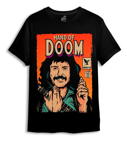 Camisetas Comics Rock Hand Of Doom