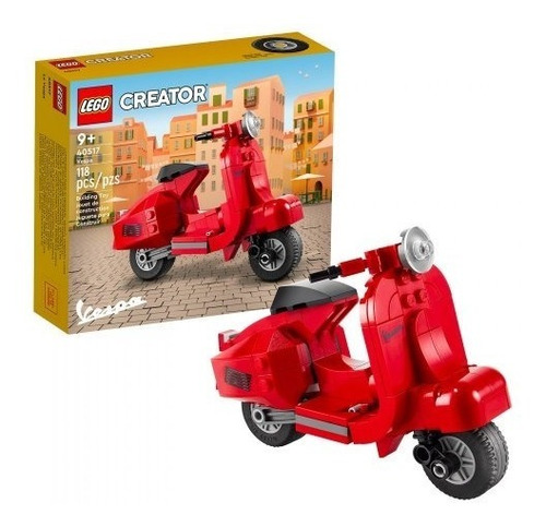 Lego Creator Expert Vespa Roja - 40517 - 118 Pz