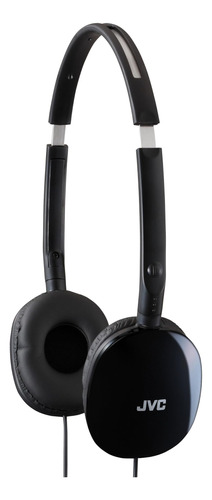 Jvc Negro Plano Y Plegable Colorido Flats On Ear Auriculares