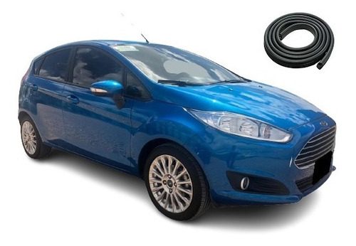 Ford Fiesta Kinetic Kd 2015 Burlete Puerta Trasera Izquierda