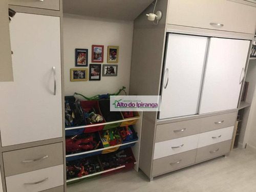 Apartamento Com 2 Dormitórios À Venda, 54 M² Por R$ 467.000,00 - Vila Gumercindo - São Paulo/sp - Ap3772