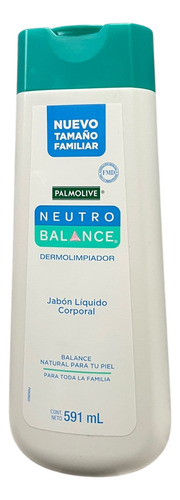 Jabón Ducha Líquido Corporal Palmolive Neutro Balance 591ml