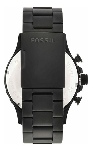 Reloj Cronógrafo De Cuarzo Fossil Nate Jr1356 para Hombre