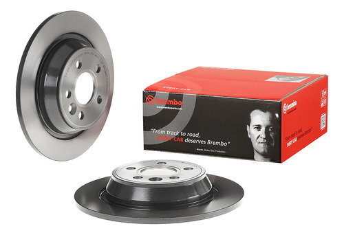 Disco Brembo Ford Galaxy 1.6 Tdci 2012-2014 Tras Pza 