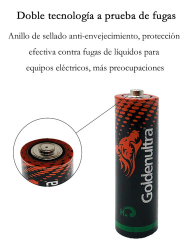 Paquete Con 24 Baterias Pilas Triple Aaa Power 1.5v D Carbon