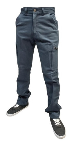 Pantalon Cargo Explora Ullum Slim Elastizado Trabajo