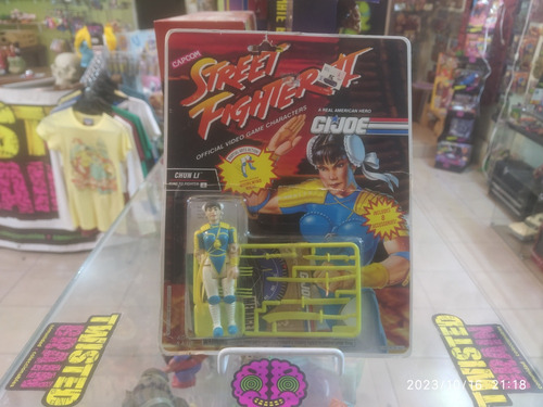 Street Fighter G.i. Joe Ed, Chun-li Action Figura Accion (Usado)