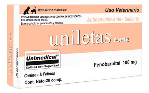 Uniletas Forte Para Perros O Gatos