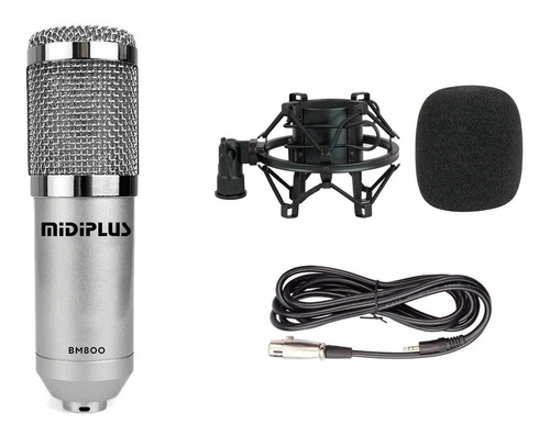Imagen 3 de 7 de Microfono Condenser Bm800 Estudio Karaoke Youtubers Promo