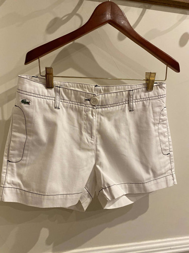 Short Algodón Lacoste T40 Algodón Gabardina