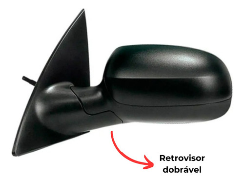 Espelho Retrovisor Montana Corsa 2002 A 2012 Com Controle