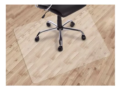 Tapete protector de suelo transparente, tapete de madera dura para silla de  oficina, 2/3/4/4.5 pies de ancho, tapete transparente para interiores y