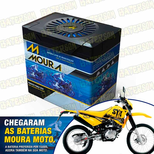 Bateria Moura Moto 6ah Sundown Stx 200cc