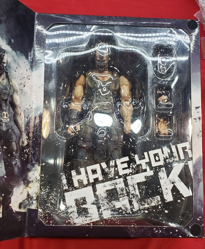 Play Arts Kai Bane ,the Dark Knight Trilogy Figura Articula (Usado)