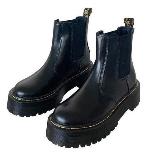 Botas Martin De Plataforma, Zapatos Chelsea Para Mujer