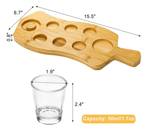Suwimut Tequila Tock Board Gases De Chupito Sirviendo Una Ba