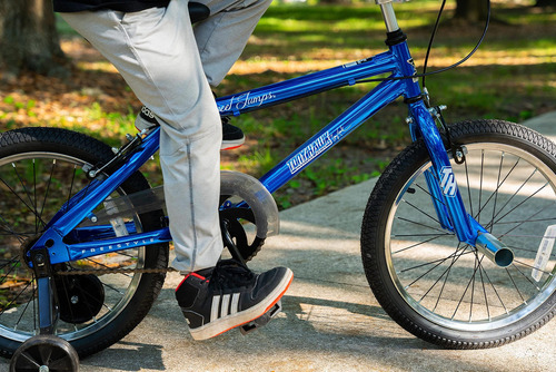 Bicicleta Bmx De 18 Pulgadas Con Ruedas De Entrenamiento