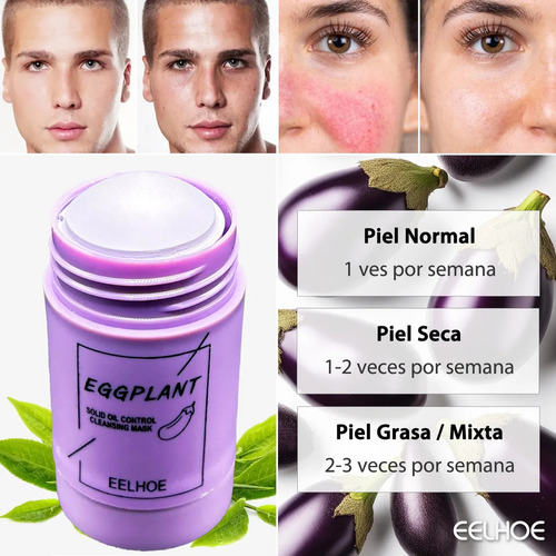 Mascarilla Antisebo, Grasa Para El Acné En Barra, Máscara De