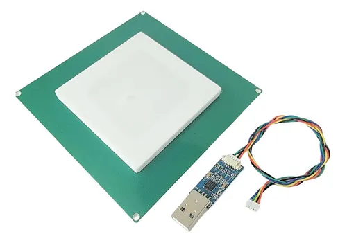 Modulo Lector Rfid Largo Alcance 6m 5.5dbi 80x120 Uart Usb