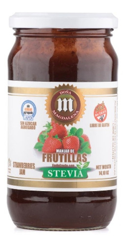 Combo X6 Mermelada De Frutilla Sin Azúcar Doña Magdalena