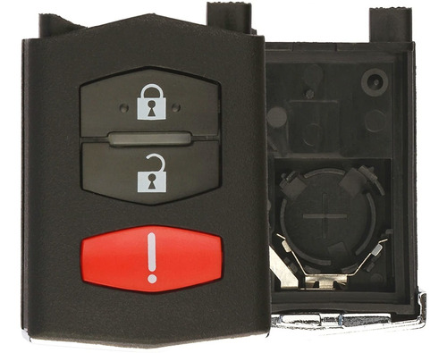 Keylessoption Keyless Entry Fob Remoto Flip Clave Shell Bot 