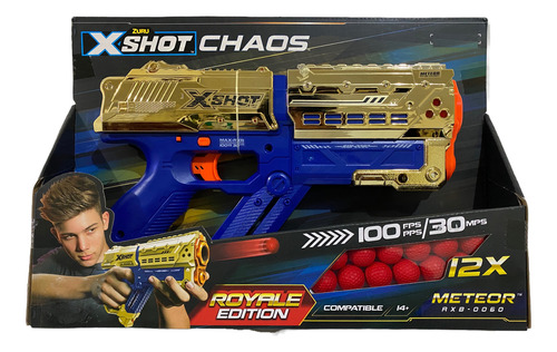 X Shot Chaos 12x Meteor Rxb-0060 Zuru