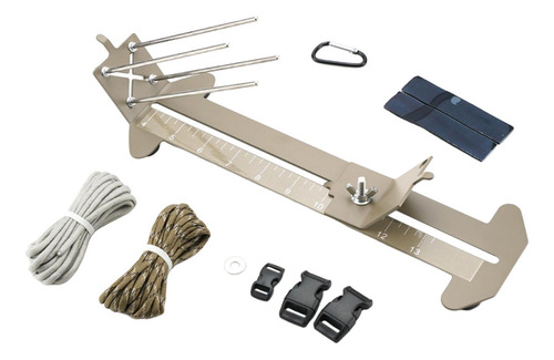 Set De Herramientas Para Crear Pulseras De Paracord, Caqui