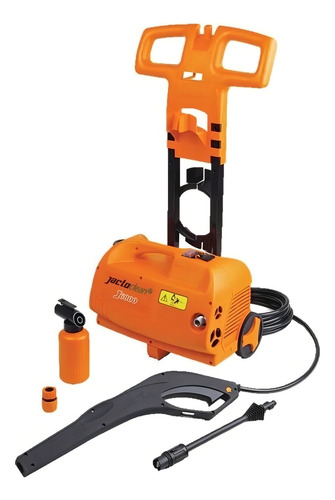 Lavadora De Alta Pressão Jactoclean J6800 Stop Total Laranja De 1900w Com 2175psi De Pressão Máxima