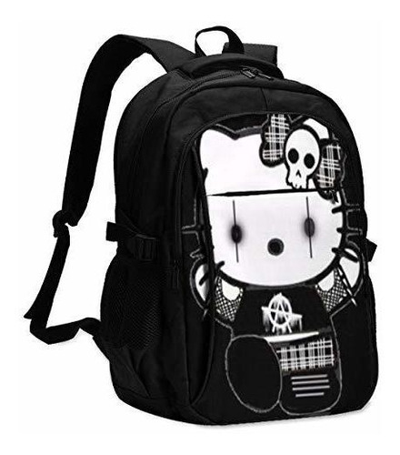 Cute Hello Kitty Backpack Personality With Usb Backpack Lapt
