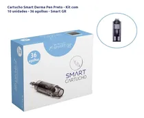 Comprar Cartucho Smart Derma Pen Preto 36 Agulhas Cu002Fanvisa Cx Cu002F10un