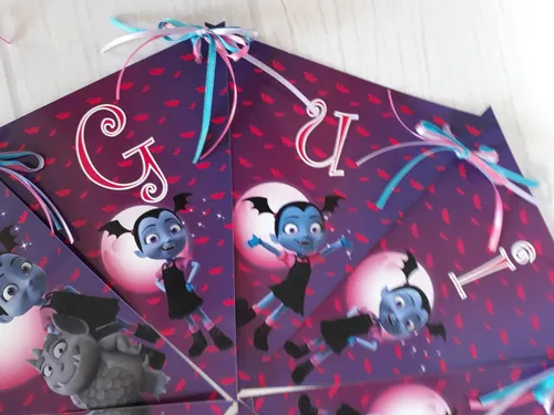 Banderines Personalizados Vampirina