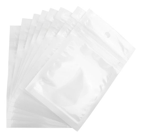 Ellbest 300pcs Bolsa Transparente Blanca De 2.36  X 3.94 , B