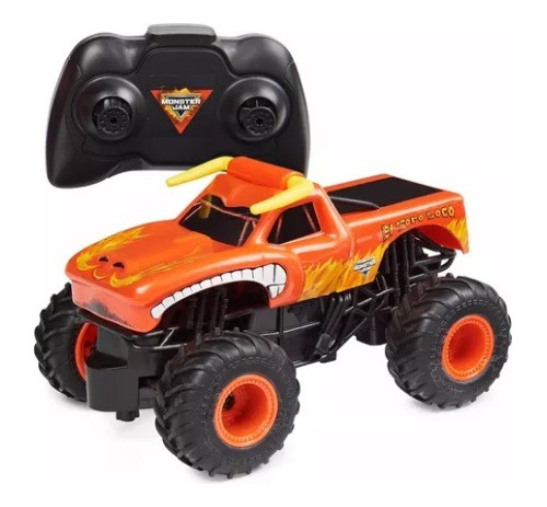 Monster Jam Vehículo A Radio Control El Toro Loco