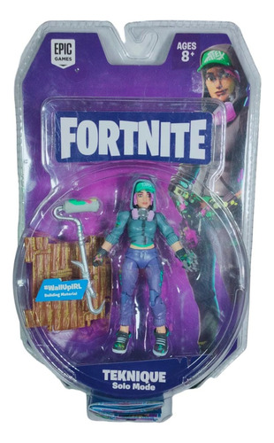 Figura De Accion Coleccion Fornite Teknique Solo Mode Epic