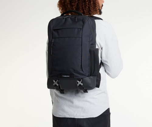 Timbuk2 Authority Laptop Backpack Deluxe, Eco Black Deluxe Color Negro Diseño De La Tela Liso