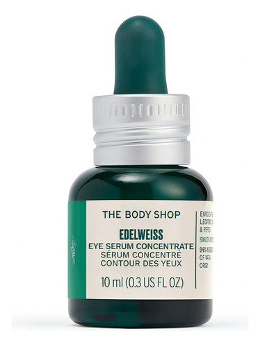 The Body Shop® Edelweiss Eye Concentrate 10ml Momento De Aplicação Dia/noite Tipo De Pele Contorno Dos Olhos