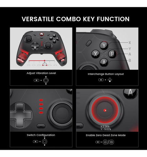 Gamesir Cyclone 2 Pro Wireless Controller Para Switch, Pc, A