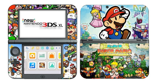 Skin Paper Mario Bros New3ds Xl Vinilo New Nintendo 3ds Xl 