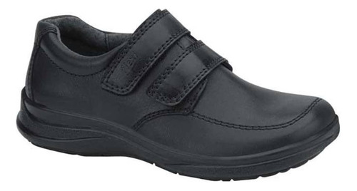 Zapato Escolar De Piel Flexi 2113 Negro Original Msi