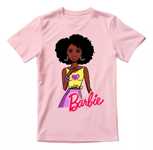 Camiseta adulto infantil personalizada barbie morena r3321 - Confecções  Subli - Camiseta Feminina - Magazine Luiza