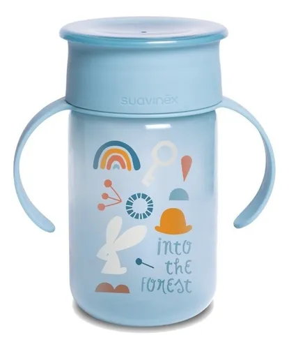 Suavinex® Vaso De Entrenamiento 360 Celeste 340ml | +12m
