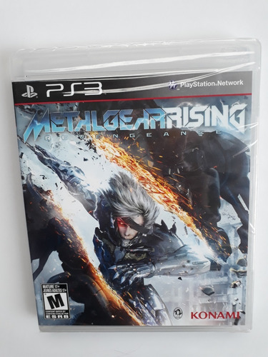 Metal Gear Rising Juego Ps3 Nuevo Y Sellado