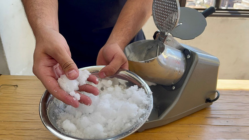 Picadora Hielo Raspados Cholados Triturador De Hielo