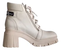Comprar Bota Borcego Blanco Saverio Di Ricci Jena.