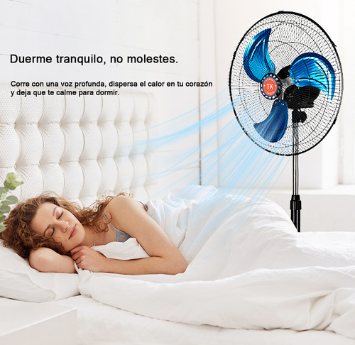 Ventilador Pedestal Piso Pared 3en1 Con 3 Aspas 18 Pulgadas