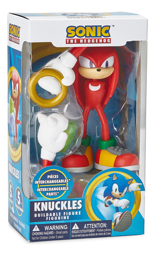 Figura De Accin Sonic The Eedgehog (nudillos)