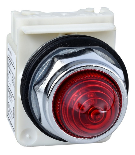 Luz Piloto 30mm Rojo 120vca/cc, Led Incluido