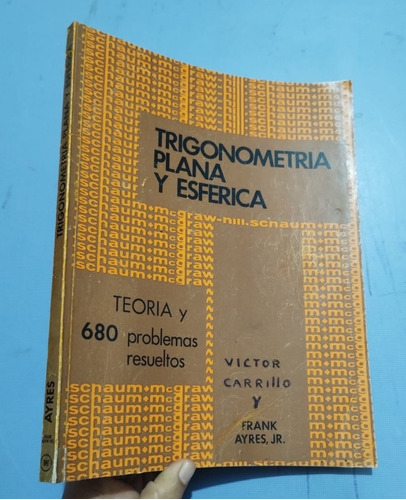 Libro Colección Schaum Trigonometría Plana Y Esférica 