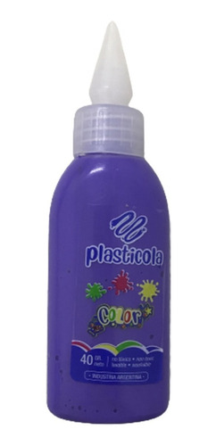 Plasticola Color Violeta 40 Grs